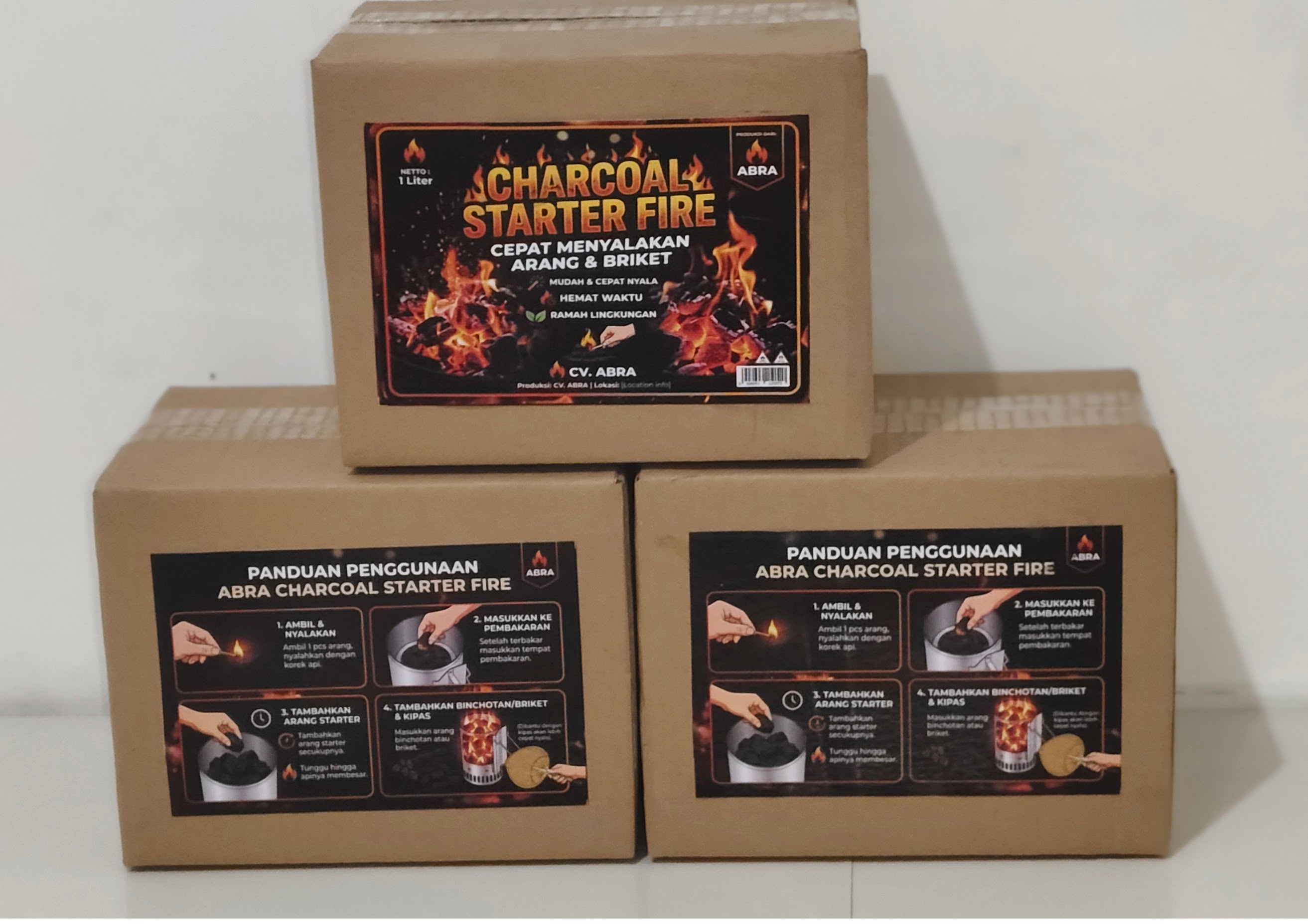 CHARCOAL FIRE STARTER